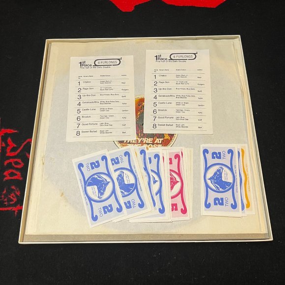 They're At The Post Racing Game.1976 Release. V.G. Condition. Ronco - Picture 4 of 10